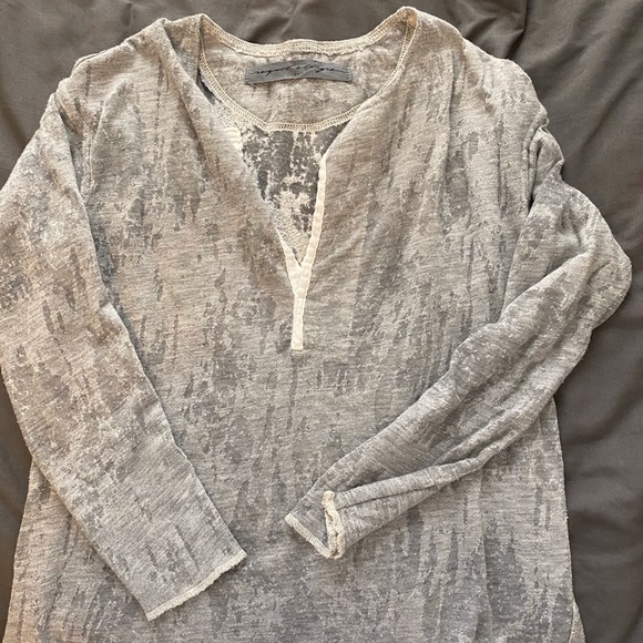 Long Sleeve Burnout TShirt - Picture 2 of 3